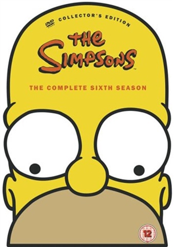 Simpsons - Season 6 (12) Limited Ed. Homer Head 4 Disc - CeX (UK